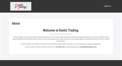 Desktop Screenshot of denliztrading.com.au